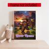 Minecraft Personalized Name Round Diamond Painting Kit Diamond Embroidery Painting Rhinestones Mosaic Frameless Handwork Decoration Arts
