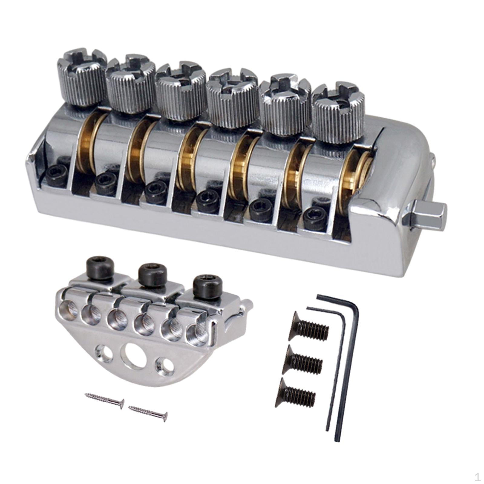 

Гитарный бридж, струнодержатель 75,5 мм для безголовой электрогитары, заменяет детали Style B