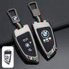 Zinc Alloy Silica Gel Car Key Case Full Cover for BMW X1 X3 X4 X5 F15 X6 F16 G30 7 Series G11 F48 F39 520 525 f30 118i 218i 320i TE8