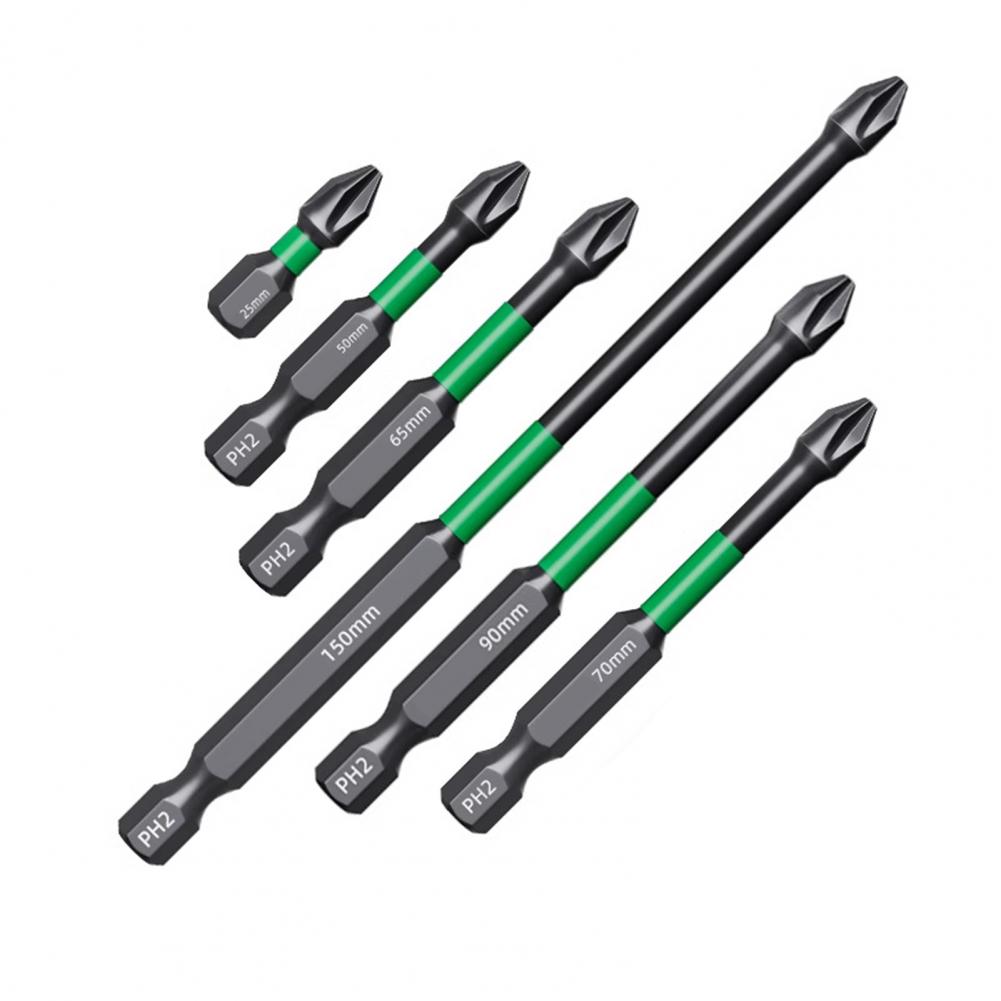 High Hardness Screwdriver Bits High Durability Hex Shank Drill Bit Set with Strong Magnetic Impact Screwdriver Tips for Various