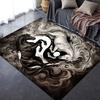 2025 New Tai Chi Animals Carpet Rug for Living Room Bedroom Home Sofa Decoration,Kids play Non-slip Floor Mat105