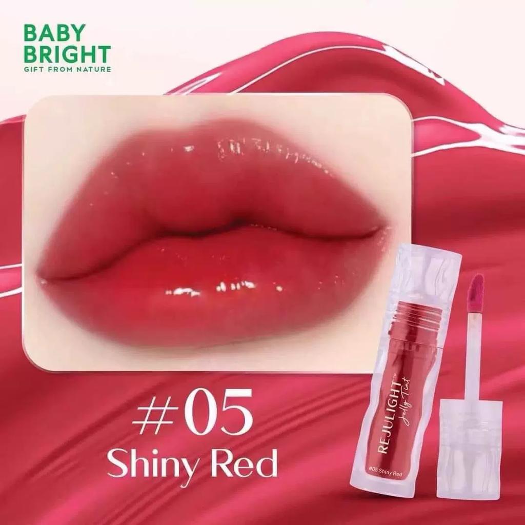 Thailand 711 Xiaoshui Same Style Babybright Mirror Lip Lacquer Dudu Jelly Light Nourishing Long-Lasting Lip Lines
