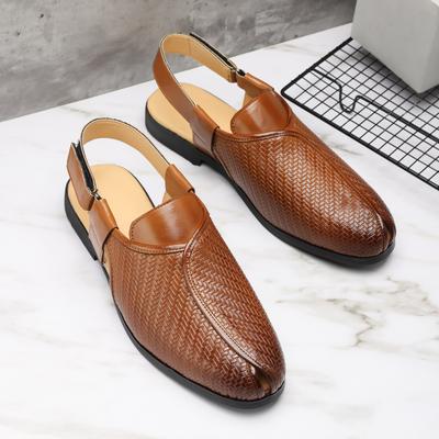 Sapatos Masculinos de Verão Moda Negócios Lazer design de luxo estilo Moda festa e escritório Diário respirável sandálias de rua 38-46 Quente