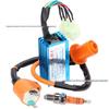 ATV Beach Buggy Ignition Coil & A7TC Spark Plug CDI for GY6 50/125/150cc