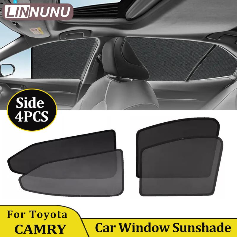 LINNUNU Tenda Magnetica per Auto Parasole Finestrino Laterale Rete Parasole Estivo Protezione UV per toyota camry 8ª 9ª gen 2018-2024 25