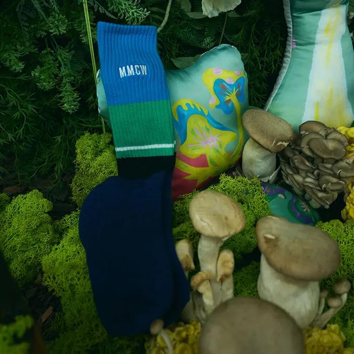 MMCW LONG SPORTS SOCKS/NAVY