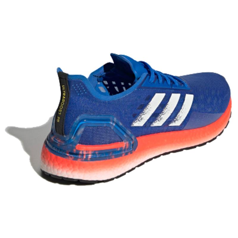 Adidas Ultra Boost Pb Glory Blue White Solar Red Sneakers EF0893
