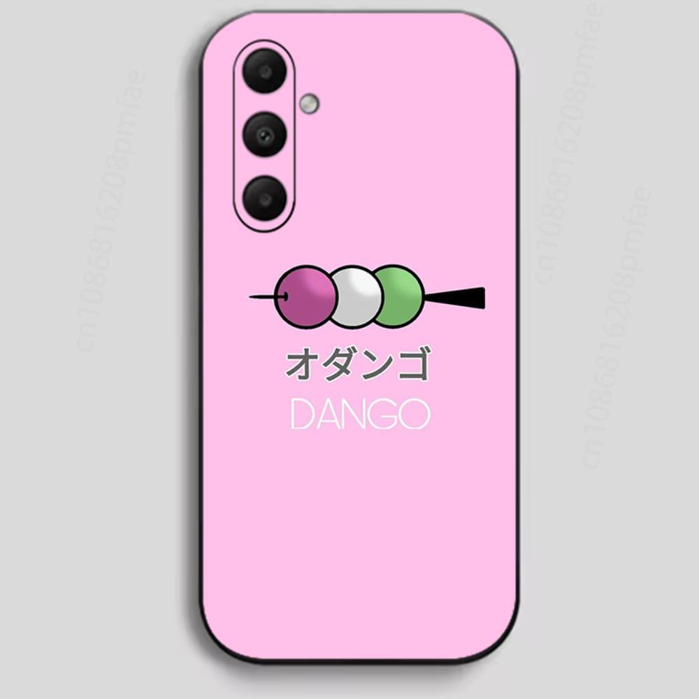 

Dango Daikazoku Phone Case For Samsung Galaxy A13,21s,22,31,32,40,52,71,A91 Soft Black Shell Samsung A41