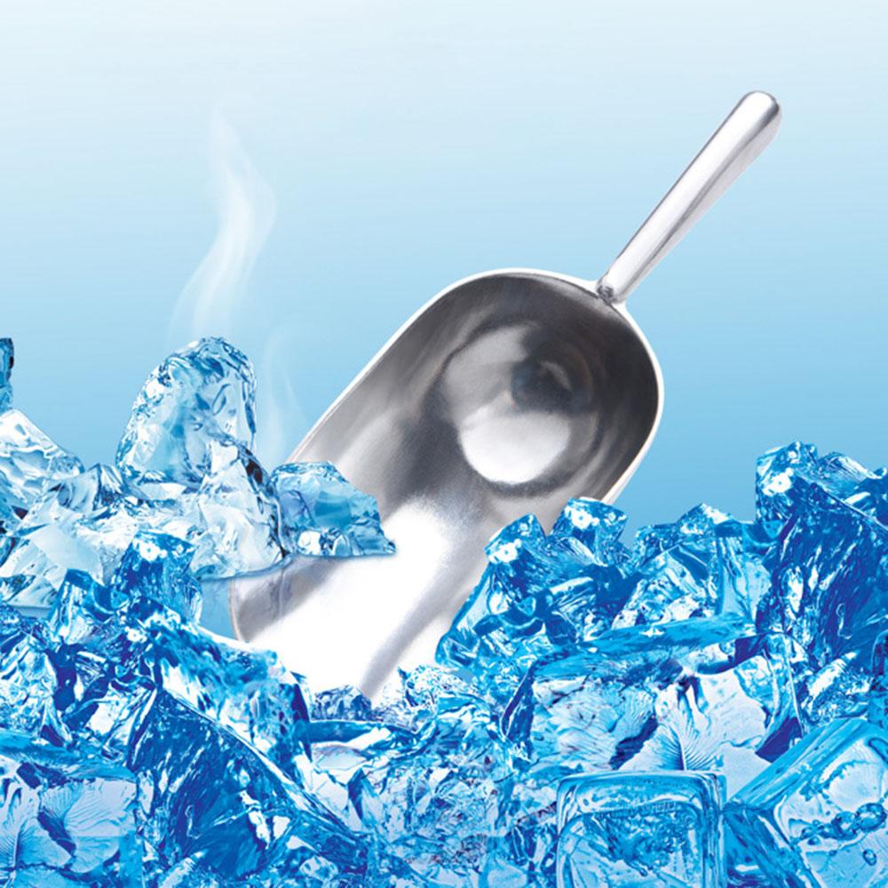 Multi-Purpose Ice Cubes Shovel Anti-Rust Comfortable Grip Scooper For Grain Cereal