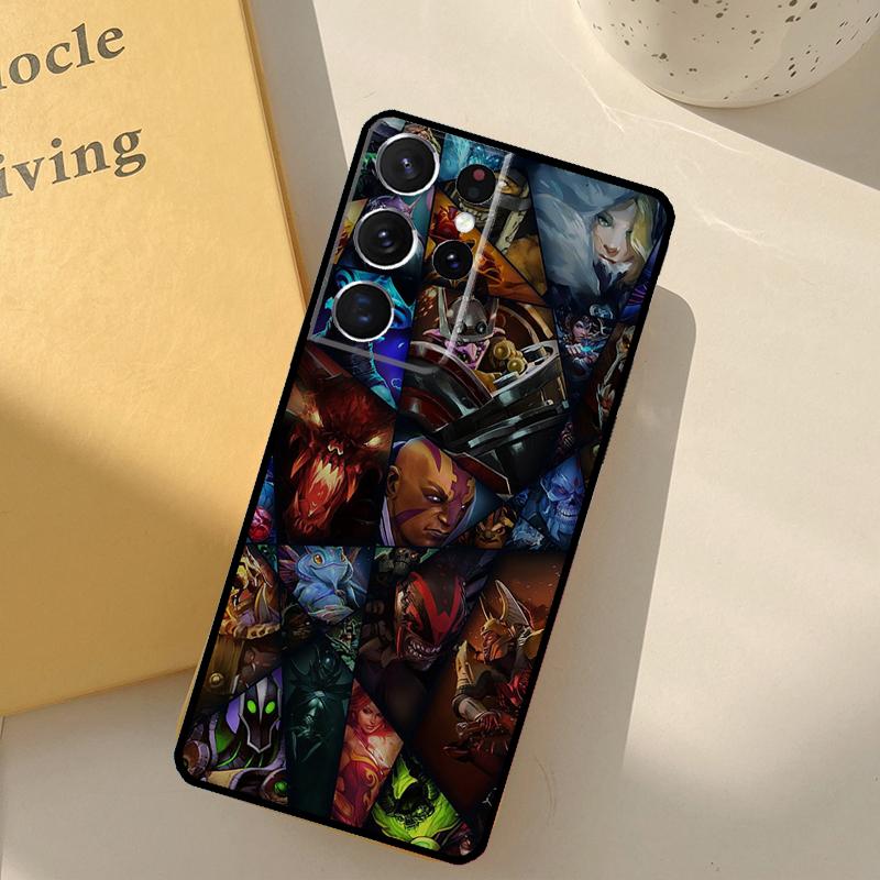 Game Dota 2 Back Case For Samsung Galaxy S23 S21 Ultra S20 FE S9 S10 S22 Plus Note 10 Plus S22 Ultra Coque
