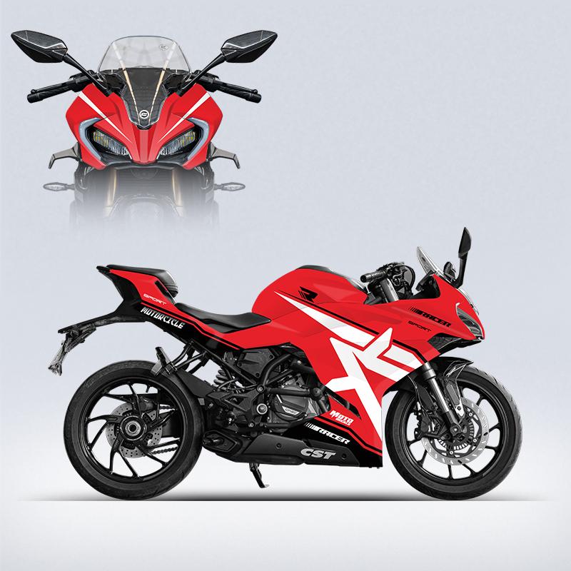 For Protection and Decoration of Motorcycle Accessories with CFMOTO 250SR 300SR Sticker Kit Fairing Stickers In Variou