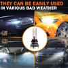Compatible For Ford F150 2015 2016 2017 2018   Bulbs, 9005 High Beam + H11 Low Beam + 9140 Fog Light Bulbs Combo, 600% Brightness 6500K White, Plug