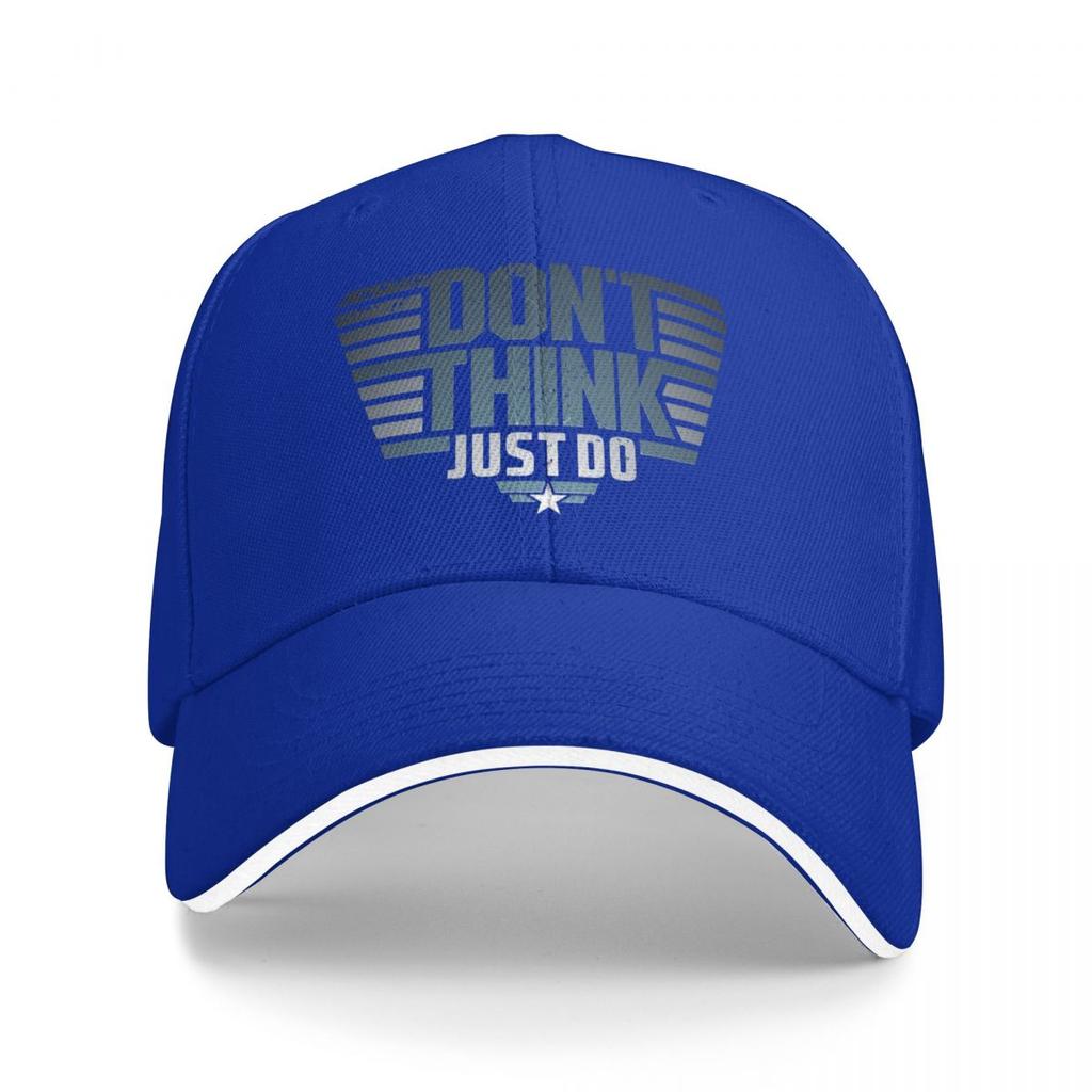 Baseball Caps Top Gun Don't Think Just Do Graphic Female Male Outdoor Spring Hats