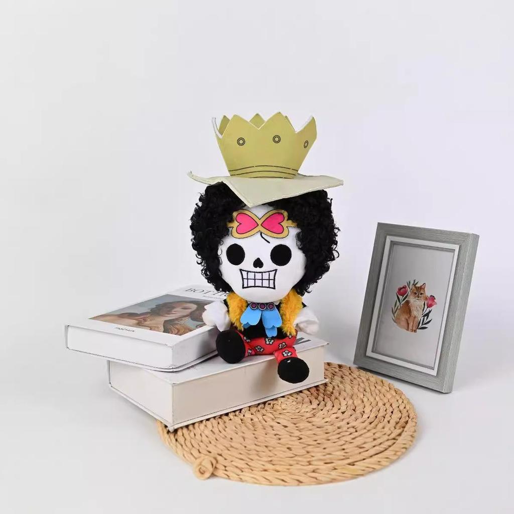 Genuine One Piece Luffy, Chopper, Zoro Plush Figures (20-30cm) - Anime Cartoon Dolls, Perfect Gifts