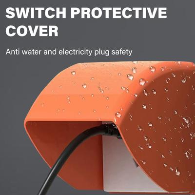 Outdoor Socket Waterproof Box Electric Plug Cover 86 Type Socket Switch Protection Cover Wall Switch Socket Outlet Case