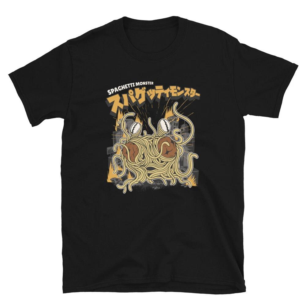 Spaghetti Monster Anime T-Shirt 3XL