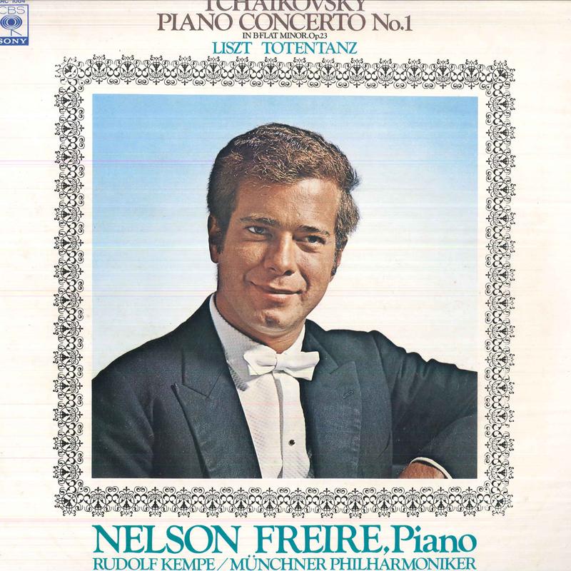 LP Record NELSON FREIRE, RUDOLF KEMPE, MUNCHN - Tchaikovsky Piano Concerto No. 1 In 13AC1064 CBS SONY Japan Classical Used
