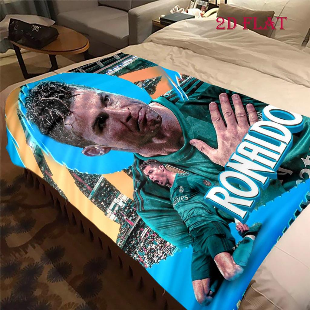 Ronaldo's Legacy blanket Home Decor blanket Digital printing Christmas gifts Nap Blanket