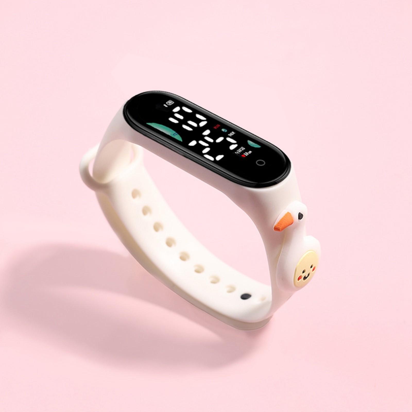 

Детские спортивные часы, подходящие для уличных электронных часов студентов, отображающих время One Size