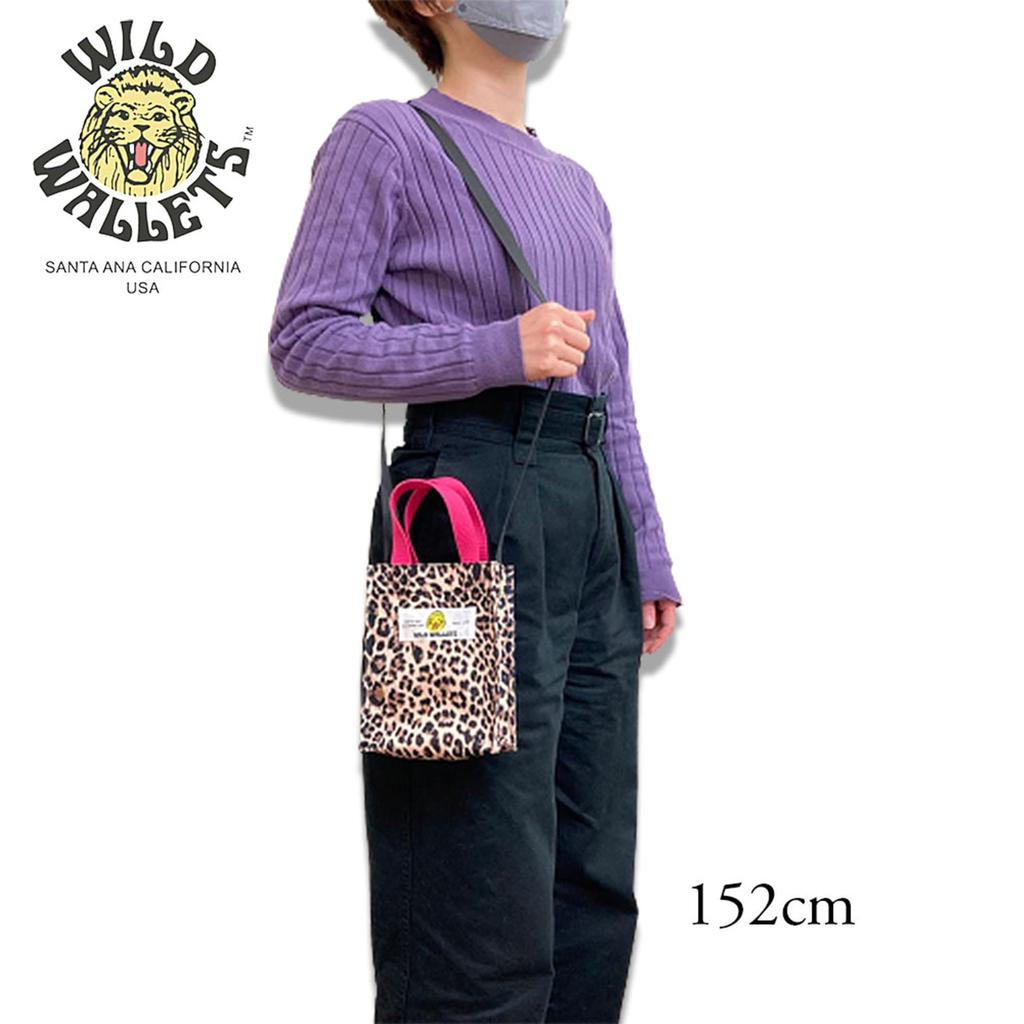 Wild Wallet Mini Tote Bag (Vertical) [WW-014  WW 2WAY Mini Bag] Crossbody Casual 07RED