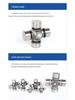 Three-Way Universal Joint Accessories 20*57 Cross Bearing Auto Parts - Full Specification Cross Shaft