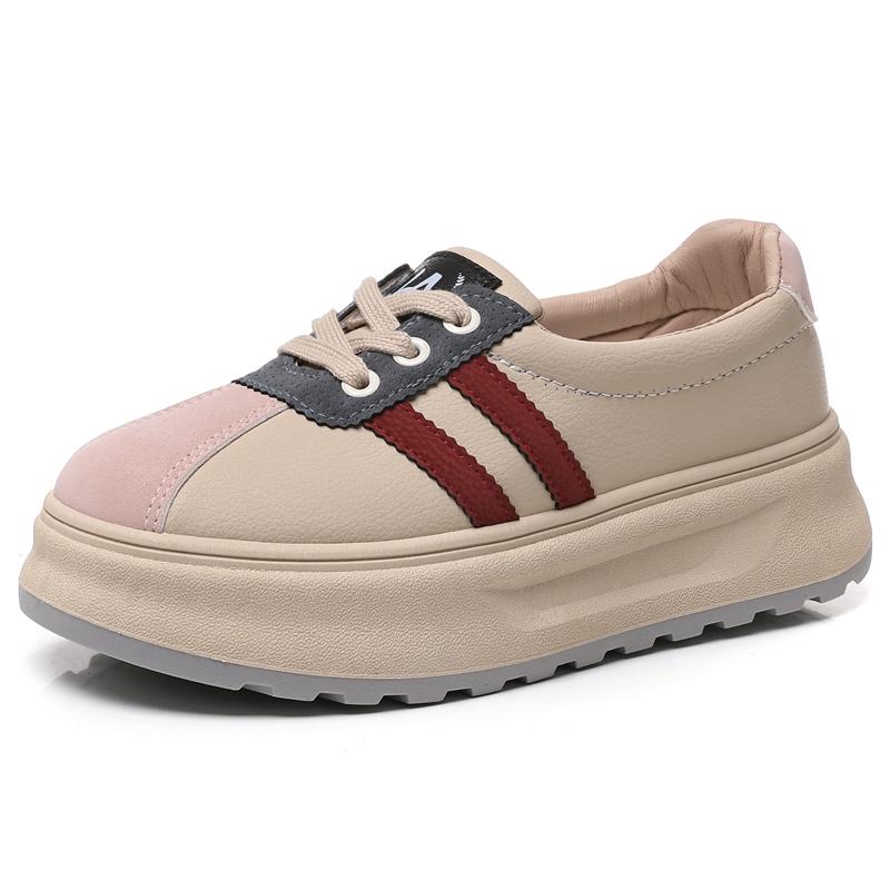 Women Sneakers Summer Spring Breathable Students Casual Sport Shoes for Girl Flat PU Leather White Shoes Vulcanize Desginer 2025