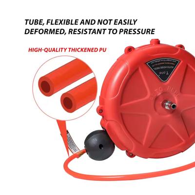 10 Meters PU Trachea Self,contraction, Automatic Telescopic Pipe Reel, Automatic Reel, Drum Hanging