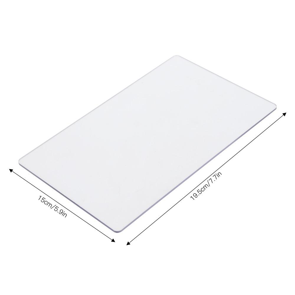 Acrylic Embossing Cutting Pad 3mm Thickness Cutting Plates Die Cutting Pad Card Making