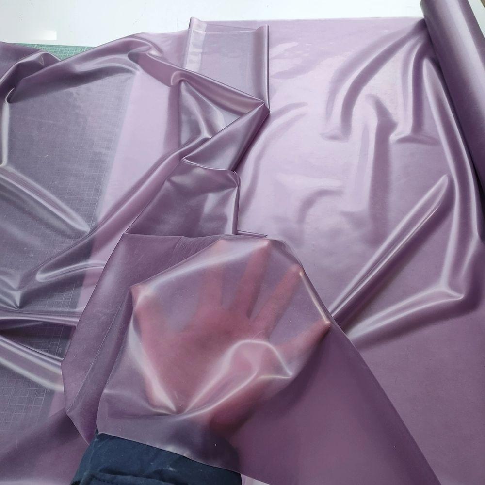 Tissu Caoutchouc Latex Naturel Pur Vêtement DIY Haute Élasticité Lisse Imperméable Multicolore Largeur 1,1 Mètre