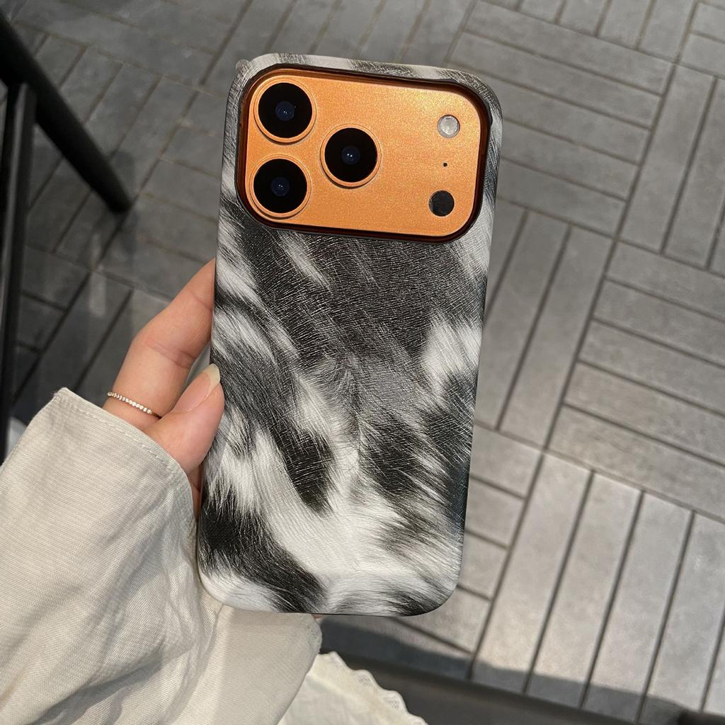 Fashion Leopard Print Three Packs for Apple 17Promax Mobile Phone Case iPhone16 Ultra-thin 15 Leather Pattern 14/13/12