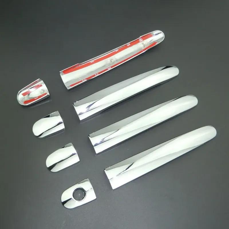 For Chevrolet chevy Daewoo Nubira 2004-2009 ABS Chrome Side Door Handle Cover & Door Bowl Cover Car Styling 2005 2006 2007 2008