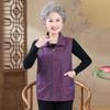 Elderly Women's Zipper Vest