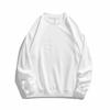 350G Heavy Cotton Terry Round Neck Sweater Loose Version Shoulder Jacket Autumn Print Embroidery