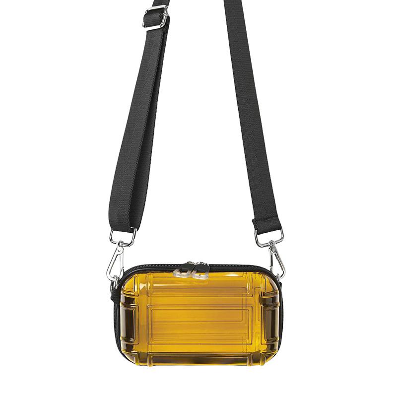 Summer Pvc Transparent Crossbody Bag For Women Solid Color Zipper Shoulder Female Bag Wide Straps Beach Bag