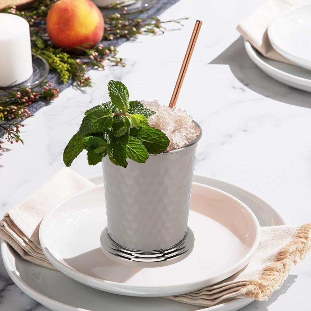 Wide Base Stability Stainless Steel Drinking Cup 304 Stainless Steel Drinking Glass Wedding