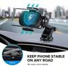 1PC Car Dashboard Navigation Bracket – Suction Cup or Air Vent Mount for Mobile Phones & GPS Devices