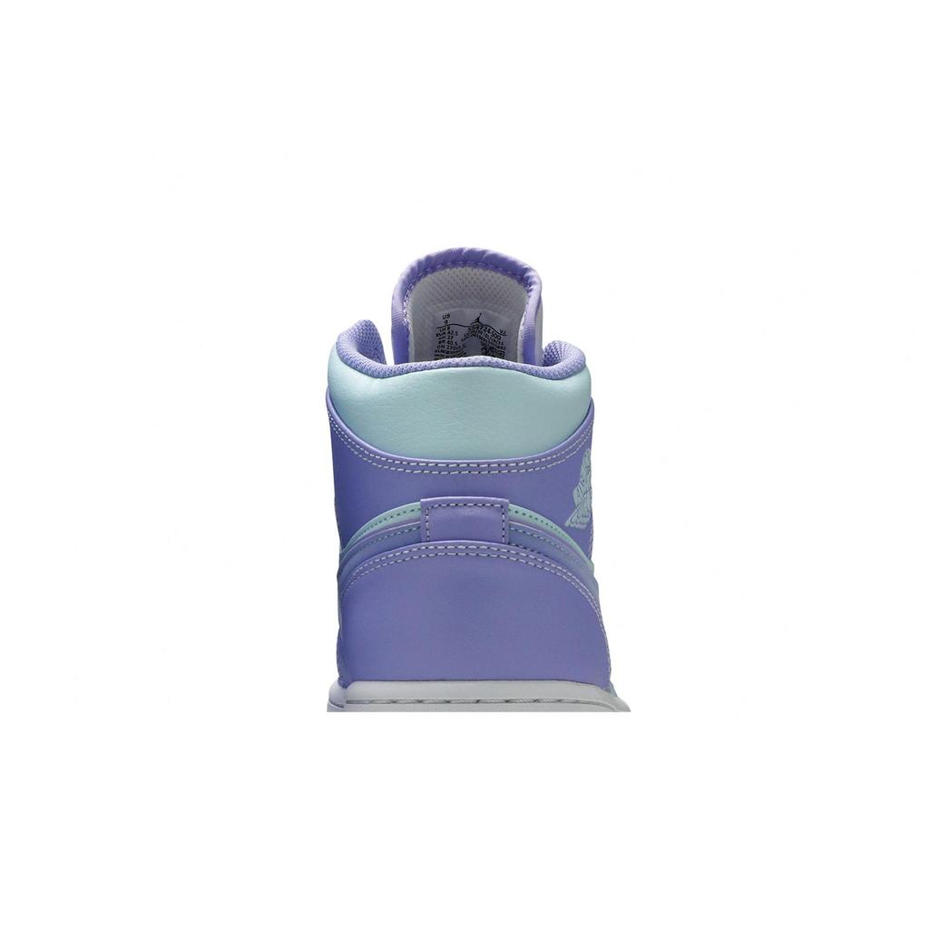 Air Jordan 1 Mid 'Purple Pulse' (Unisex) Purple Pulse / Arctic Punch / Glacier Blue Vintage Basketball Shoes 554724 500