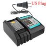 DC18RC For battery pin 18V Drill Battery Charger 3A Li-ion Charger for 14.4V 18V LXT BL1815 BL1860 BL1430 BL1450