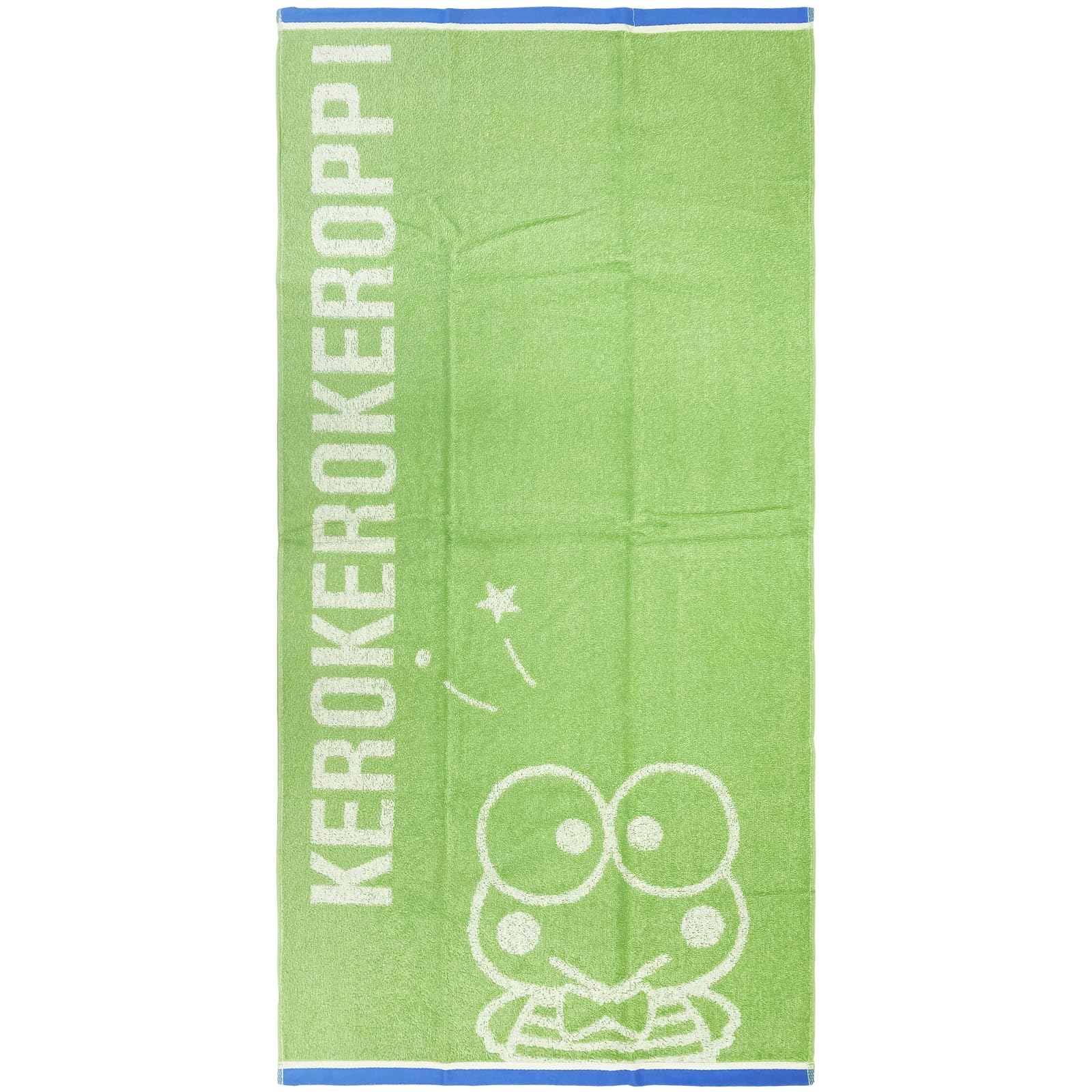 

Hayashi Compact Bath 50 x Sanrio Kero Kero CN421204 Towel, Approx. 100cm, All-Stars Keroppi,