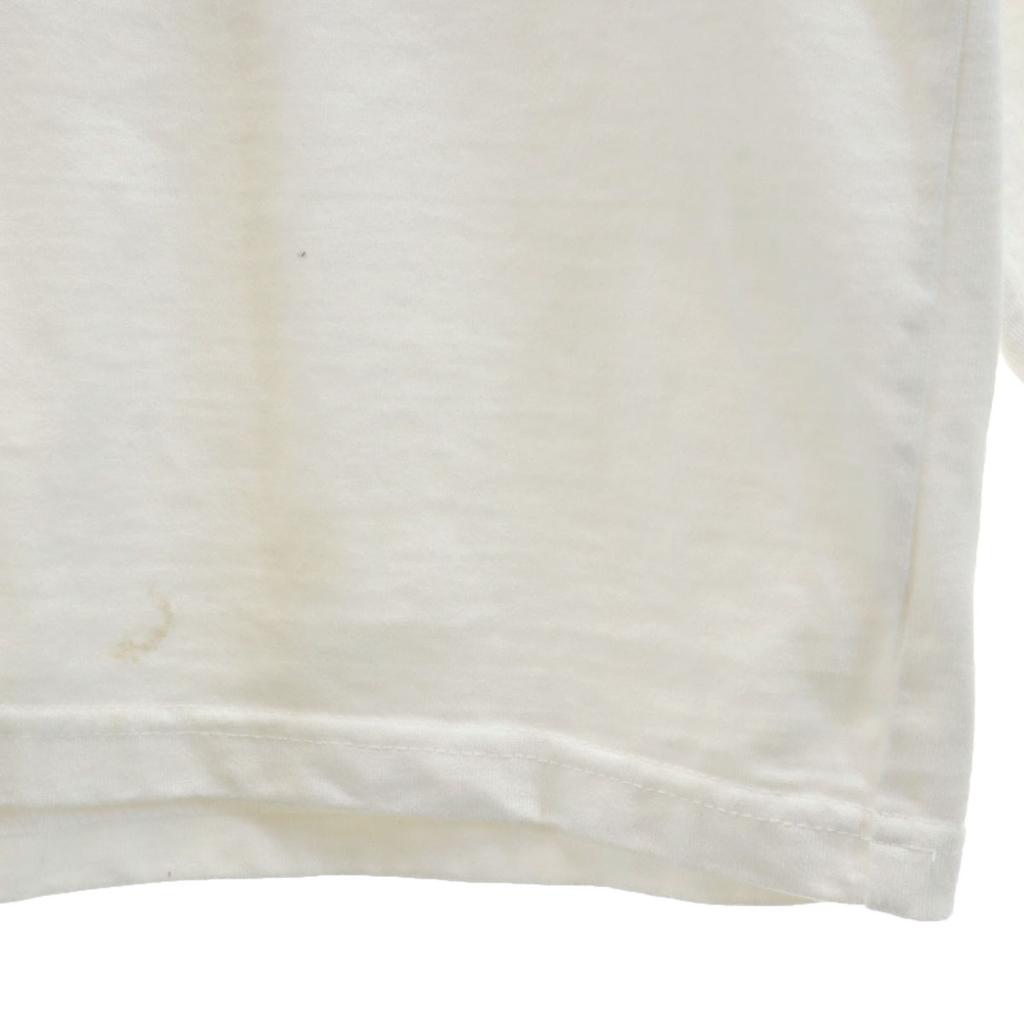 TAIN DOUBLEPUSH Back Bandana Long Sleeve T-shirt L White Ron T Men's Used