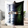 Football Player Action Blanket Soft & Cozy Suitable for Seaside Sofa Livingroom for All Occasions Stylish Decor Birthday Christmas Gift Blanket