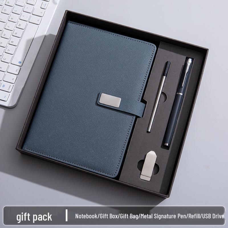 A5 Premium Office Notebook Gift Set with Logo Customization