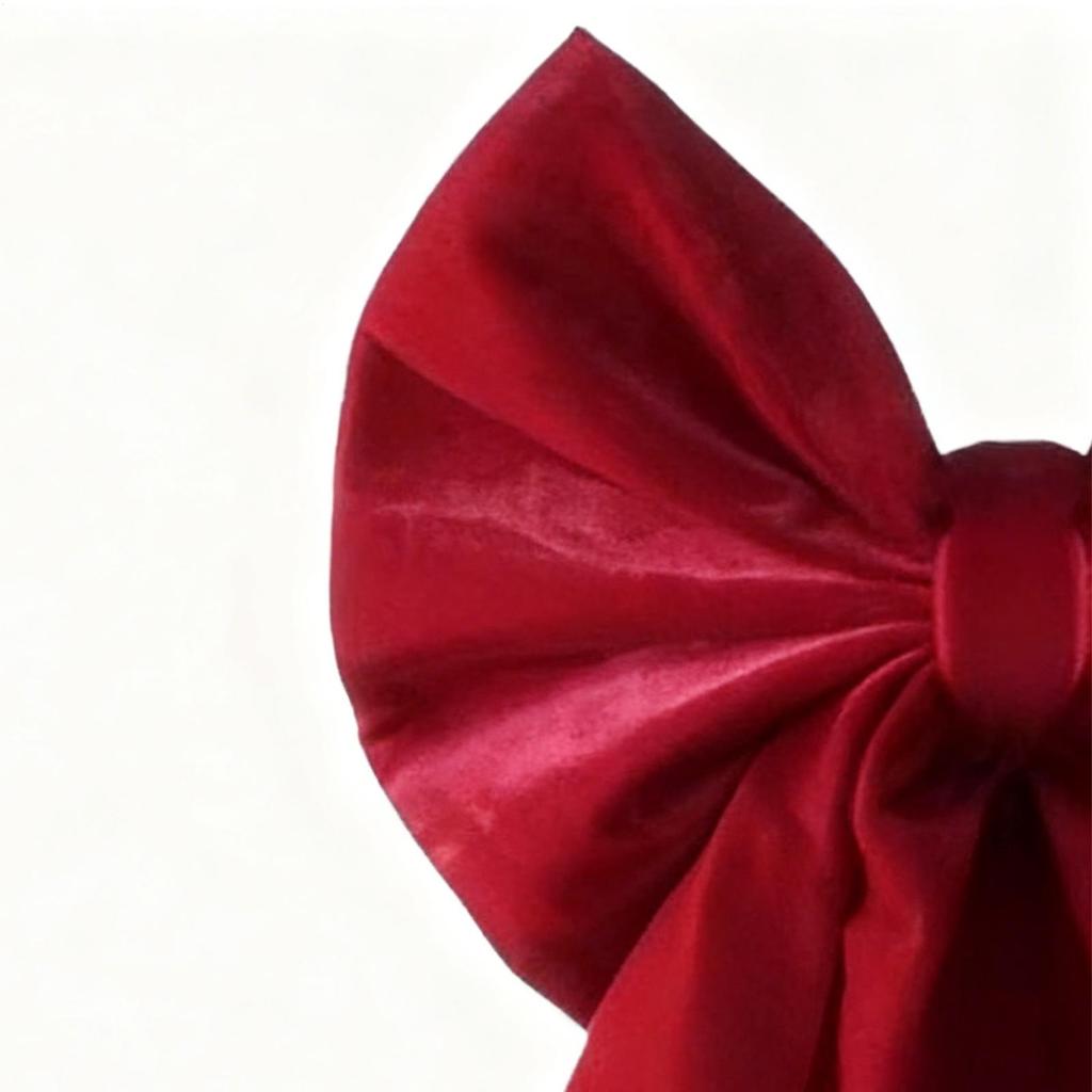 Red Bows For Christmas Tree 36 X 18 Inch Large Velvet Red Decorations Giant Christmas Bow For Fireplace Mantels Front Doors