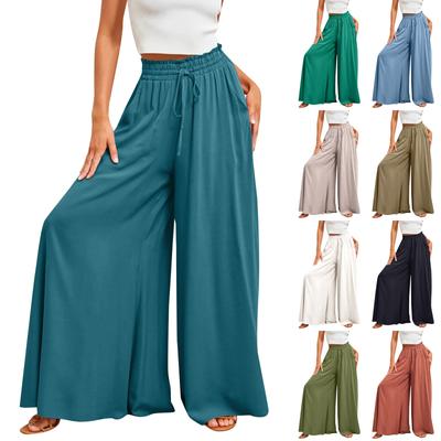 Kadınlar İçin Bahar Ve Yaz Rahat Geniş Paça Popüler Bol Rahat Moda Pantolon
