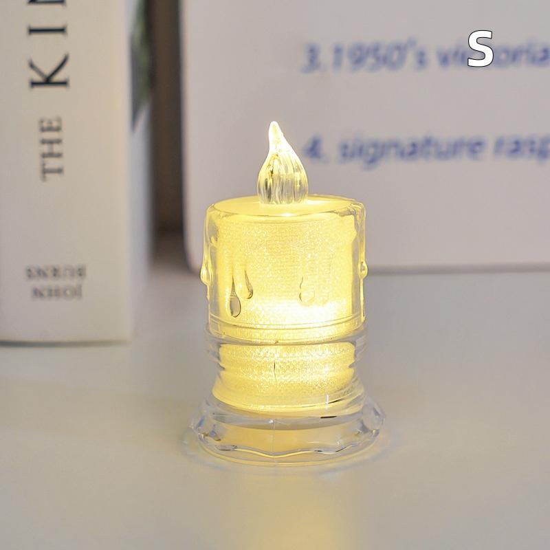 

Мини светодиодная свеча, свет, украшение для вечеринки, оформление предложения, сценический реквизит для атмосферы, украшение s