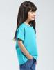 Monte Carlo Girls Solid Round Neck Top