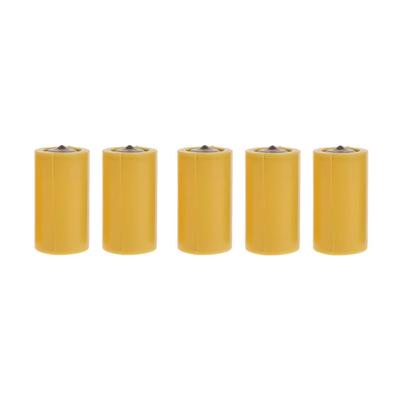 5Pcs LR14 C Fake Battery Placeholder Replacement Dummy Battery Housing Case Skin Conductor Detachable for DIY Power