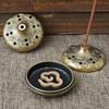 Mini Zen Lotus Incense Burner, Incense Plate Aroma Burner Fragrance Path Small Ornament