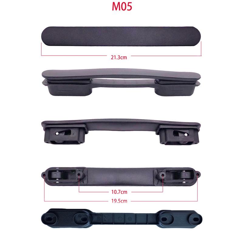 Plastic Handles for Bags, Luggage, Suitcases, Toolboxes, and Packaging Boxes