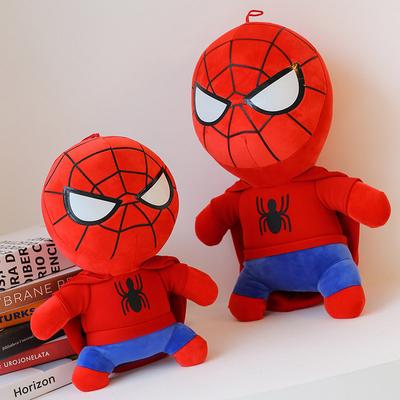 Bambola Morbida Carina di Spider-Man Felpa con Cappuccio dei Vendicatori Giocattolo Morbido di Peluche di Spider-Man